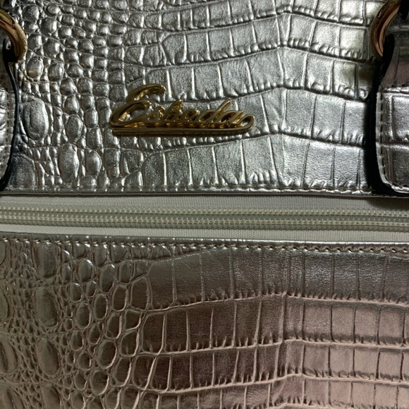 Esbeda Silver Color Glam Shine Crystal Party Sling Bag – ESBEDA ESBEDA SILVER METALLIC HANDBAG